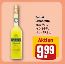 REWE DE PALLINI Limoncello tilbud