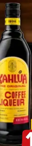 REWE DE KAHLUA Coffee liqueur tilbud