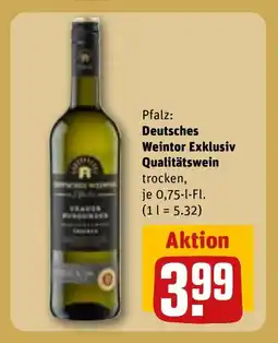 REWE DE Deutsches weintor exklusiv qualitätswein tilbud