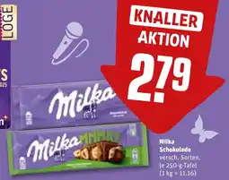 REWE DE MILKA Schokolade tilbud