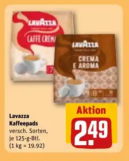 REWE DE LAVAZZA Kaffeepads tilbud