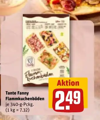 REWE DE Tante fanny flammkuchenböden tilbud