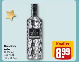 REWE DE THREE SIXTY Vodka tilbud