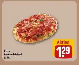 REWE DE Pizza peperoni-salami tilbud