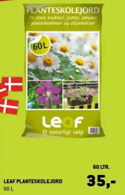 XL-BYG Leaf planteskolejord tilbud