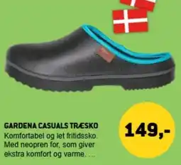 XL-BYG Gardena casuals træsko tilbud