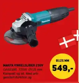 XL-BYG Makita vinkelsliber 230v tilbud