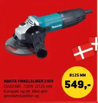 XL-BYG Makita vinkelsliber 230v tilbud