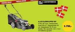 XL-BYG Al-ko plæneklipper 36v tilbud