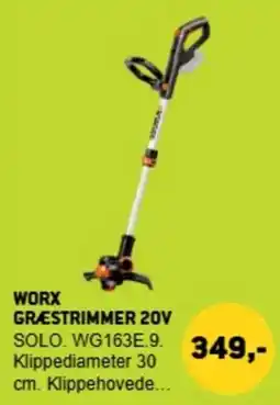 XL-BYG Worx græstrimmer 20v tilbud