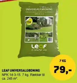 XL-BYG Leaf universalgødning tilbud