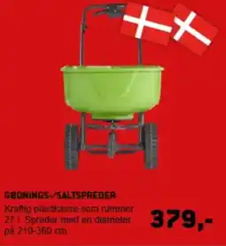 XL-BYG Gødnings-/saltspreder tilbud