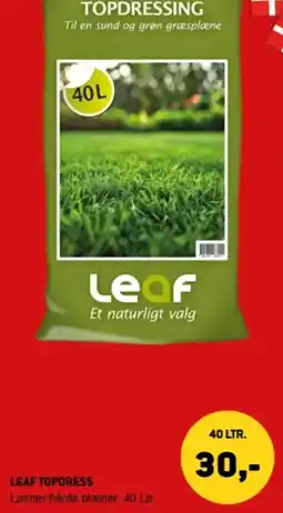 XL-BYG Leaf topdress tilbud