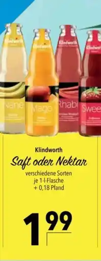 Citti Klindworth Saft oder Nektar tilbud