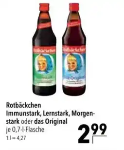 Citti Rotbäckchen Immunstark, Lernstark, Morgen- stark oder das Original tilbud