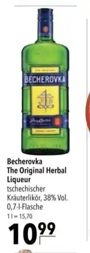 Citti Becherovka The Original Herbal Liqueur tilbud
