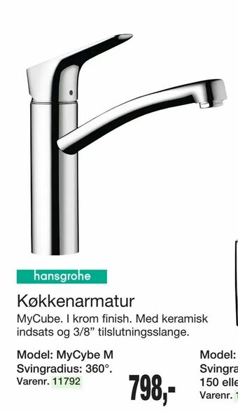 Harald Nyborg Køkkenarmatur tilbud
