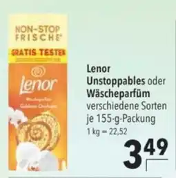 Citti Lenor Unstoppables oder Wäscheparfüm tilbud
