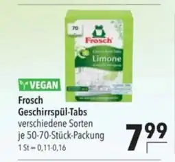 Citti Frosch Geschirrspül-Tabs tilbud