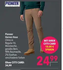 Citti Pioneer Herren Hose tilbud