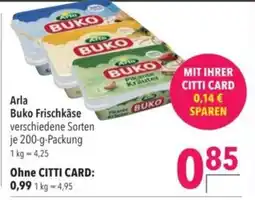 Citti ARLA Buko Frischkäse tilbud