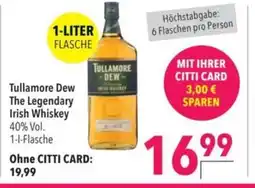 Citti Tullamore Dew The Legendary Irish Whiskey tilbud