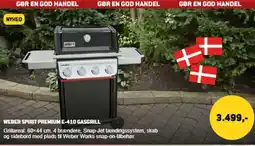XL-BYG Weber spirit premium E-410 gasgrill tilbud