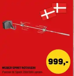 XL-BYG Weber spirit rotisseri tilbud