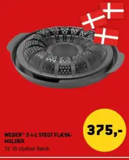 XL-BYG Weber 2-i-1 stegt flæsk- holder tilbud