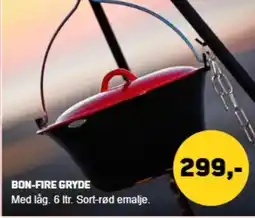 XL-BYG Bon-fire gryde tilbud
