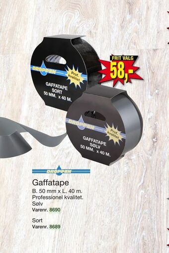 Harald Nyborg Gaffatape tilbud