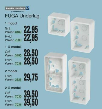 Harald Nyborg Fuga Underlag tilbud