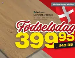 Bauhaus Wallmann Laminatbordplade tilbud