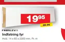 Bauhaus FRØSLEV Indfatning fyr tilbud