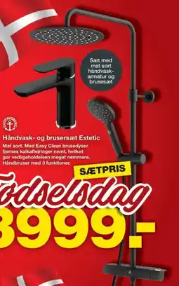 Bauhaus Håndvask- og brusersæt Estetic tilbud