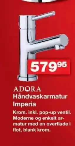 Bauhaus ADORA Håndvaskarmat Imperia ur tilbud