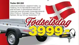 Bauhaus Trailer BH 205 tilbud
