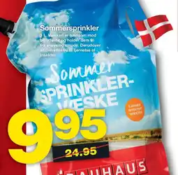 Bauhaus Sommersprinkler tilbud