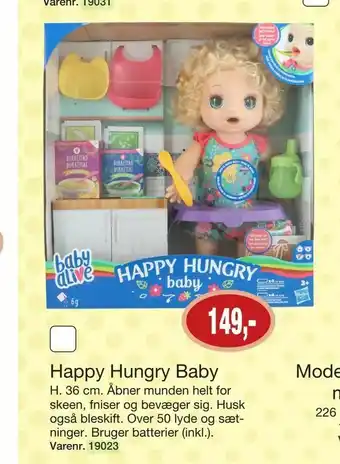 Harald Nyborg Happy Hungry Baby tilbud