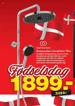 Bauhaus Brusesystem Ceratherm T25+ tilbud