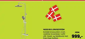 XL-BYG VASSO BS21 BRUSESYSTEM tilbud