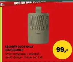 XL-BYG ABSODRY DUO FAMILY FUGTFJERNER tilbud