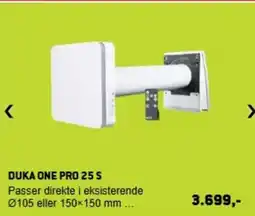 XL-BYG DUKA ONE PRO 25 S tilbud