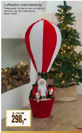 Harald Nyborg Luftballon med teleskop tilbud