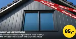 XL-BYG HARDIEPLANK MED TRÆSTRUKTUR tilbud