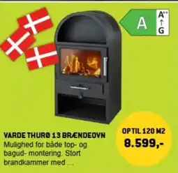 XL-BYG VARDE THURØ 13 BRÆNDEOVN tilbud