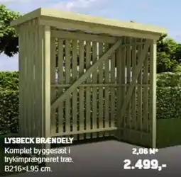 XL-BYG LYSBECK BRÆNDELY tilbud