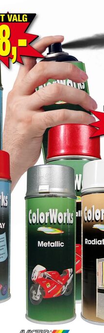 Harald Nyborg Spraymaling 400 ml tilbud