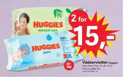 BigDollar Vådservietter Huggies tilbud