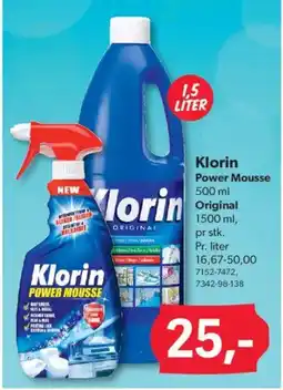 BigDollar Klorin Power Mousse tilbud